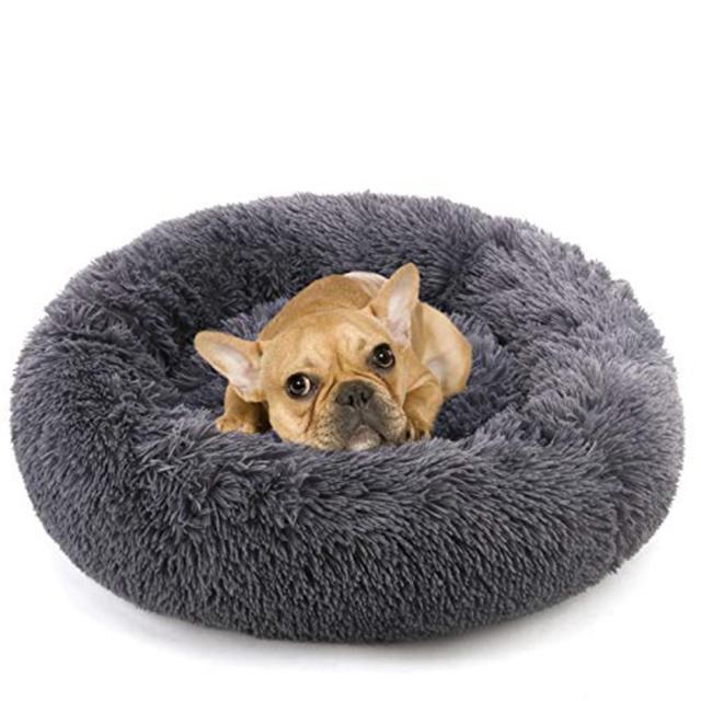 Kołdra uspokajająca dla psów - Snoozy-Antracyt-S (Ø 50 cm)-Trend Polska