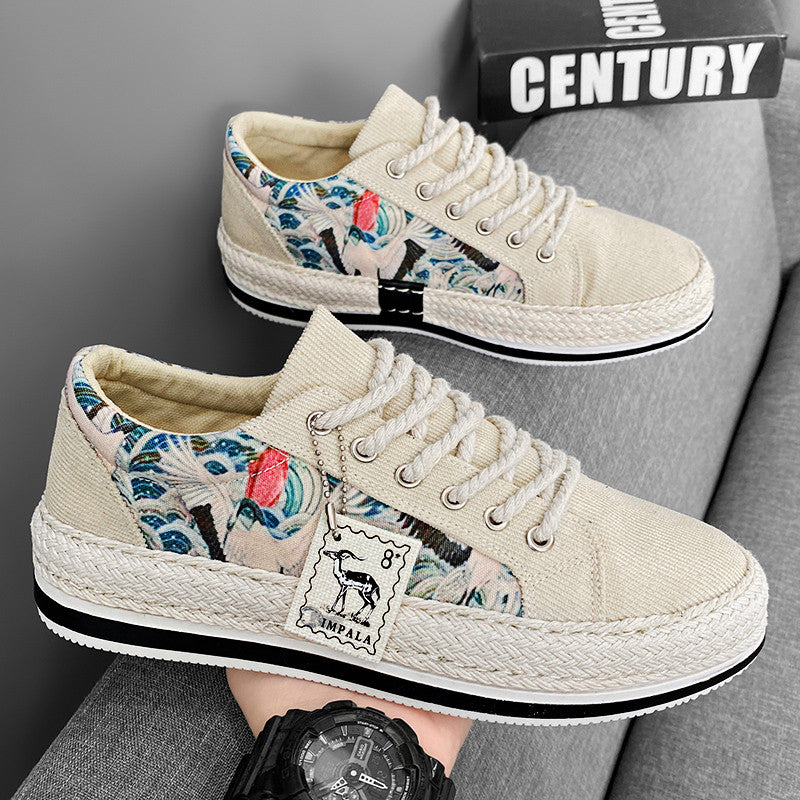 Męskie buty sportowe Aztek – Mateo-Beżowy-39-Trend Polska