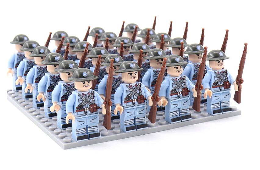 Militarny Zestaw Budowlany z II Wojny Światowej – WarForge-Francja-Trend Polska