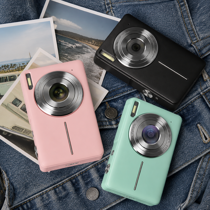 Kompaktowy Aparat Cyfrowy w Stylu Retro – Retrovia