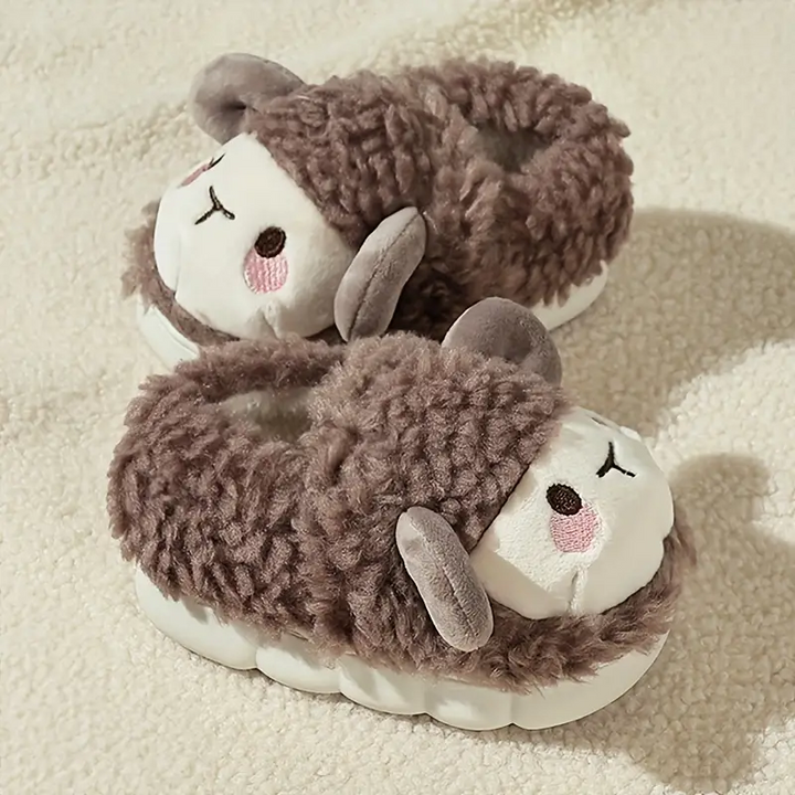 Sandały dziecięce z owieczkami – WoollySteps