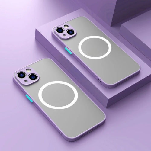 Mattes magnetyczna etui na telefon z Magsafe i ochroną przed upadkiem – 1+1 ZA DARMO