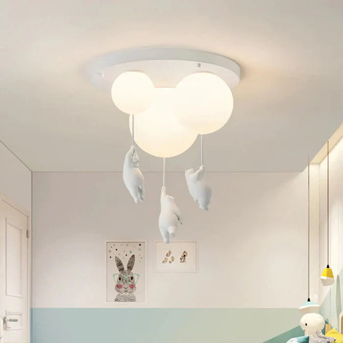 Lampa sufitowa dla dzieci z misiem i balonem - CloudBear
