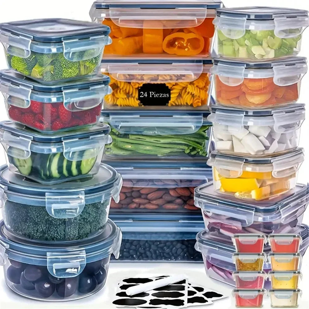 12-elementowy zestaw pojemników na żywność - FoodSaver-24-częściowy-Trend Polska
