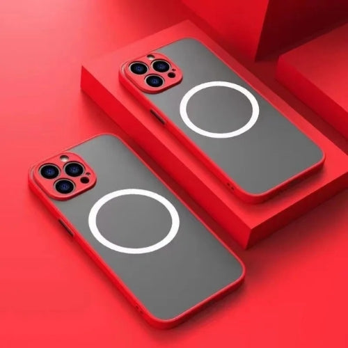Mattes magnetyczna etui na telefon z Magsafe i ochroną przed upadkiem – 1+1 ZA DARMO