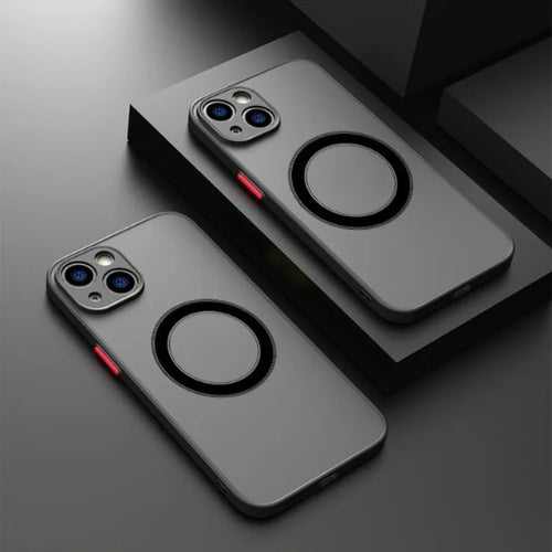 Mattes magnetyczna etui na telefon z Magsafe i ochroną przed upadkiem – 1+1 ZA DARMO