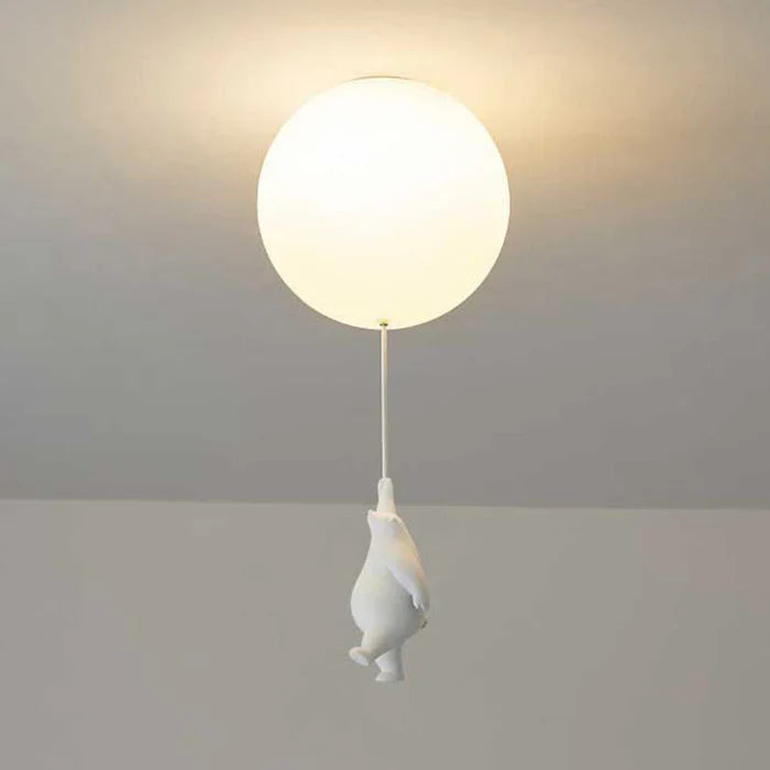 Lampa sufitowa dla dzieci z misiem i balonem - CloudBear