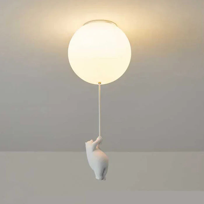 Lampa sufitowa dla dzieci z misiem i balonem - CloudBear