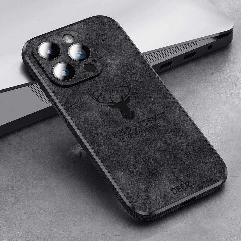 Luksusowy skórzany pokrowiec na iPhone - Veltro