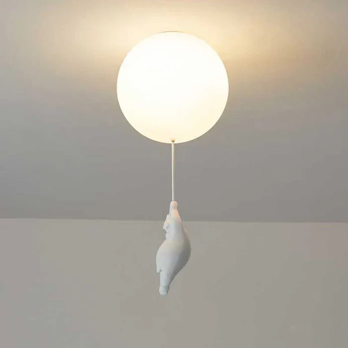 Lampa sufitowa dla dzieci z misiem i balonem - CloudBear