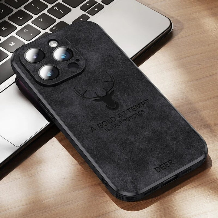Luksusowy skórzany pokrowiec na iPhone - Veltro