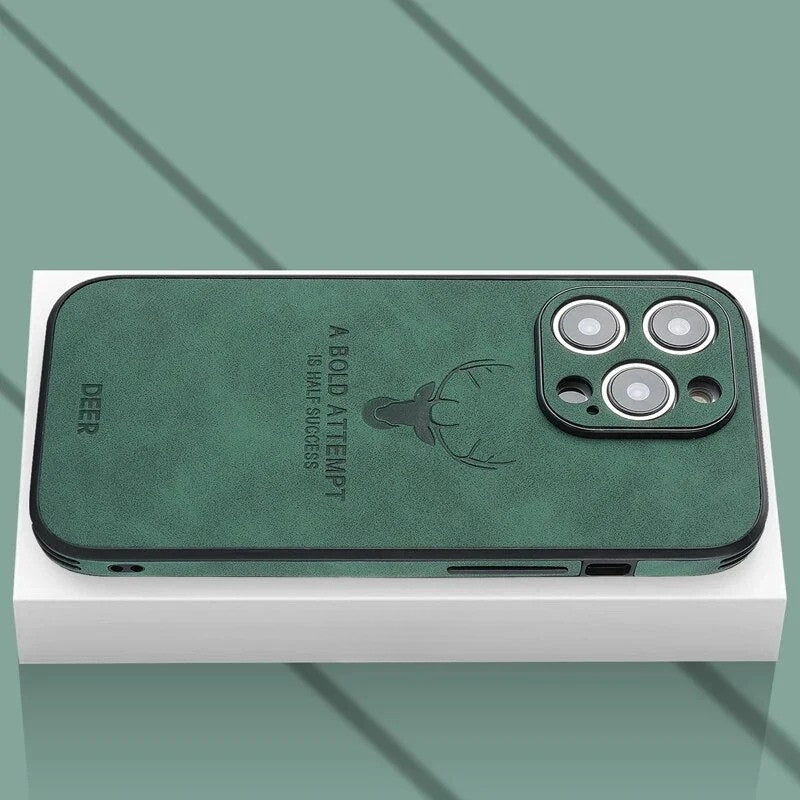 Luksusowy skórzany pokrowiec na iPhone - Veltro