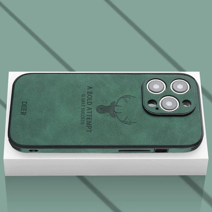 Luksusowy skórzany pokrowiec na iPhone - Veltro
