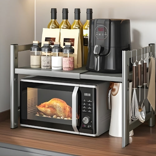 Półka na mikrofalówkę Organizator przypraw wielowarstwowy Odporny na rdzę – CookRack