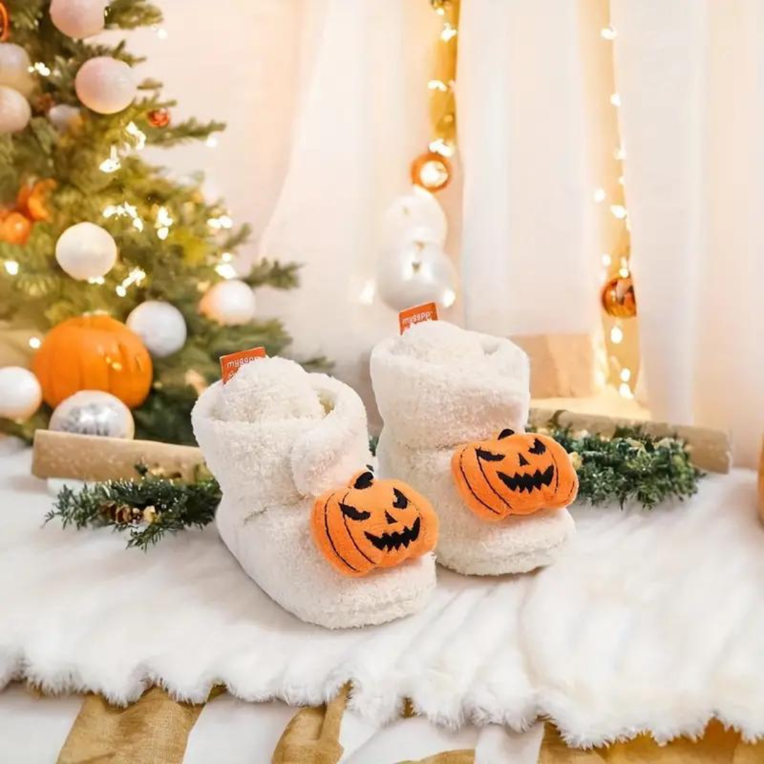 Sandały Halloween dla dzieci z printem z kreskówek – SpookySteps