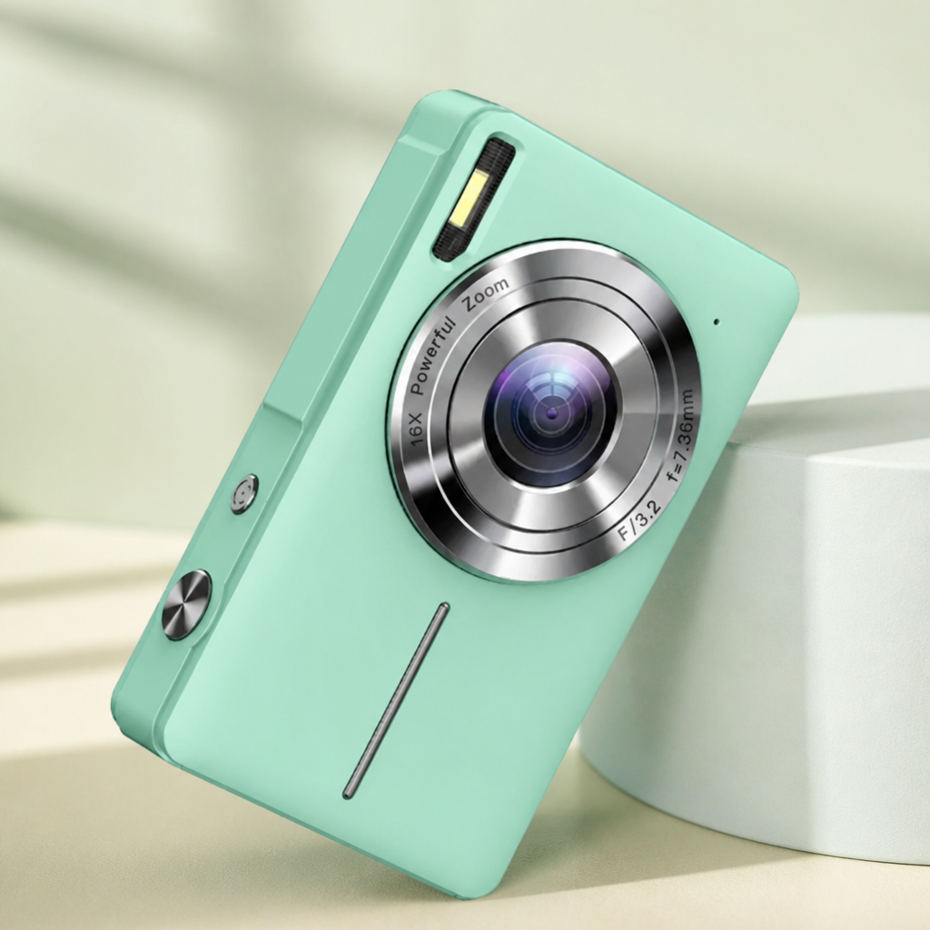 Kompaktowy Aparat Cyfrowy w Stylu Retro – Retrovia