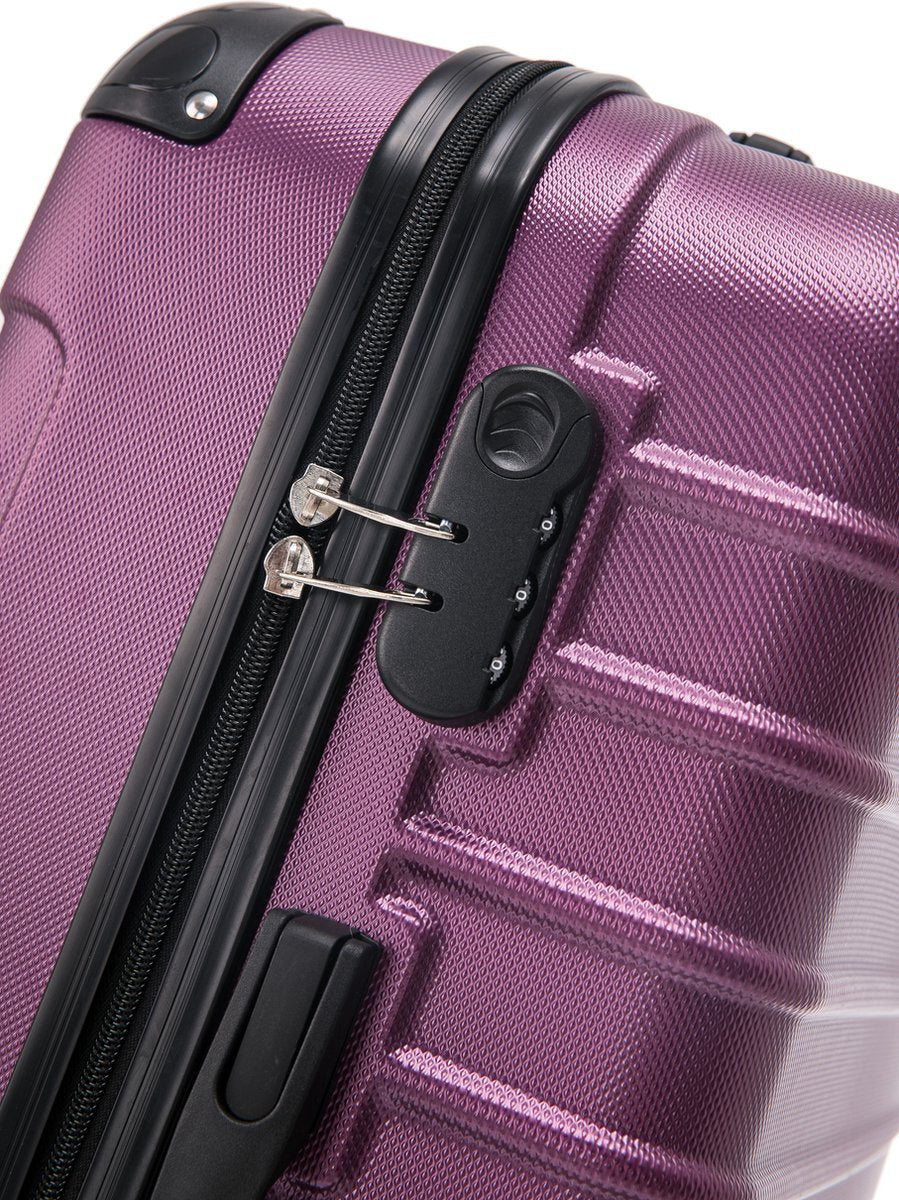 2-częściowy zestaw walizek twardych – Bordeaux-Domyślna nazwa-Trend Polska