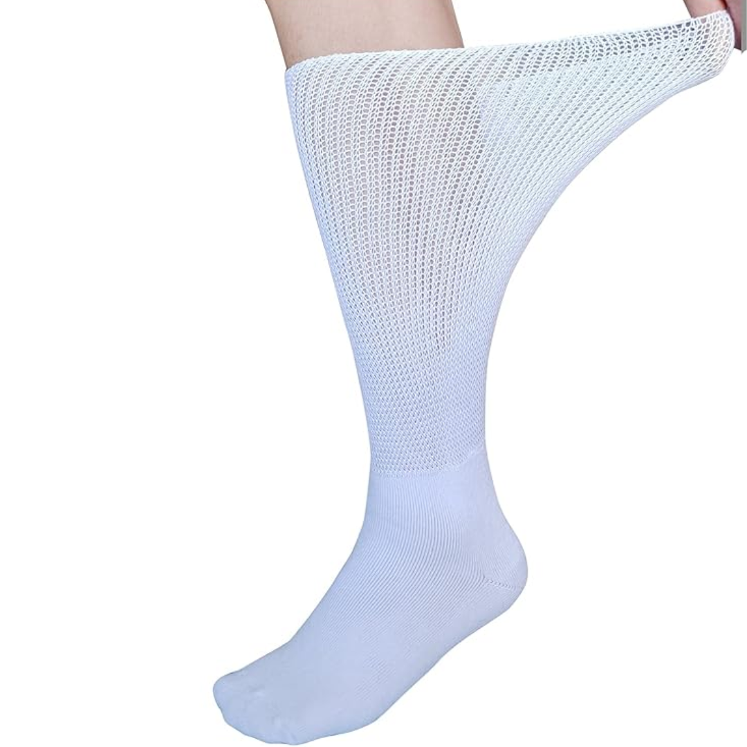 2 pary skarpetek Comfort Extra Szerokie na limfodeem i cukrzycę - Max-Trend Polska