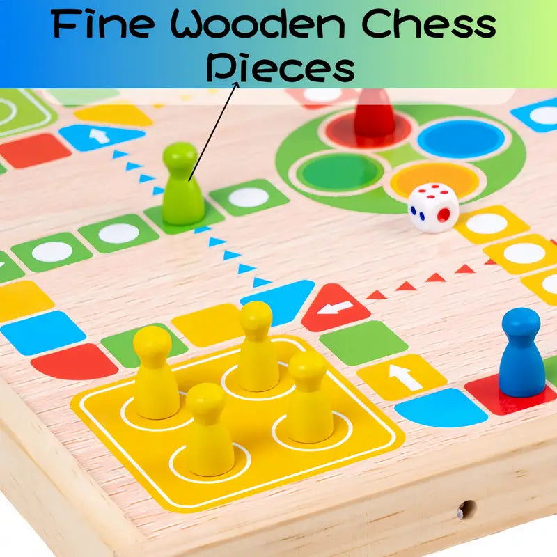 2-w-1 Edukacyjna Gra Planszowa - Double Fun Games-Trend Polska