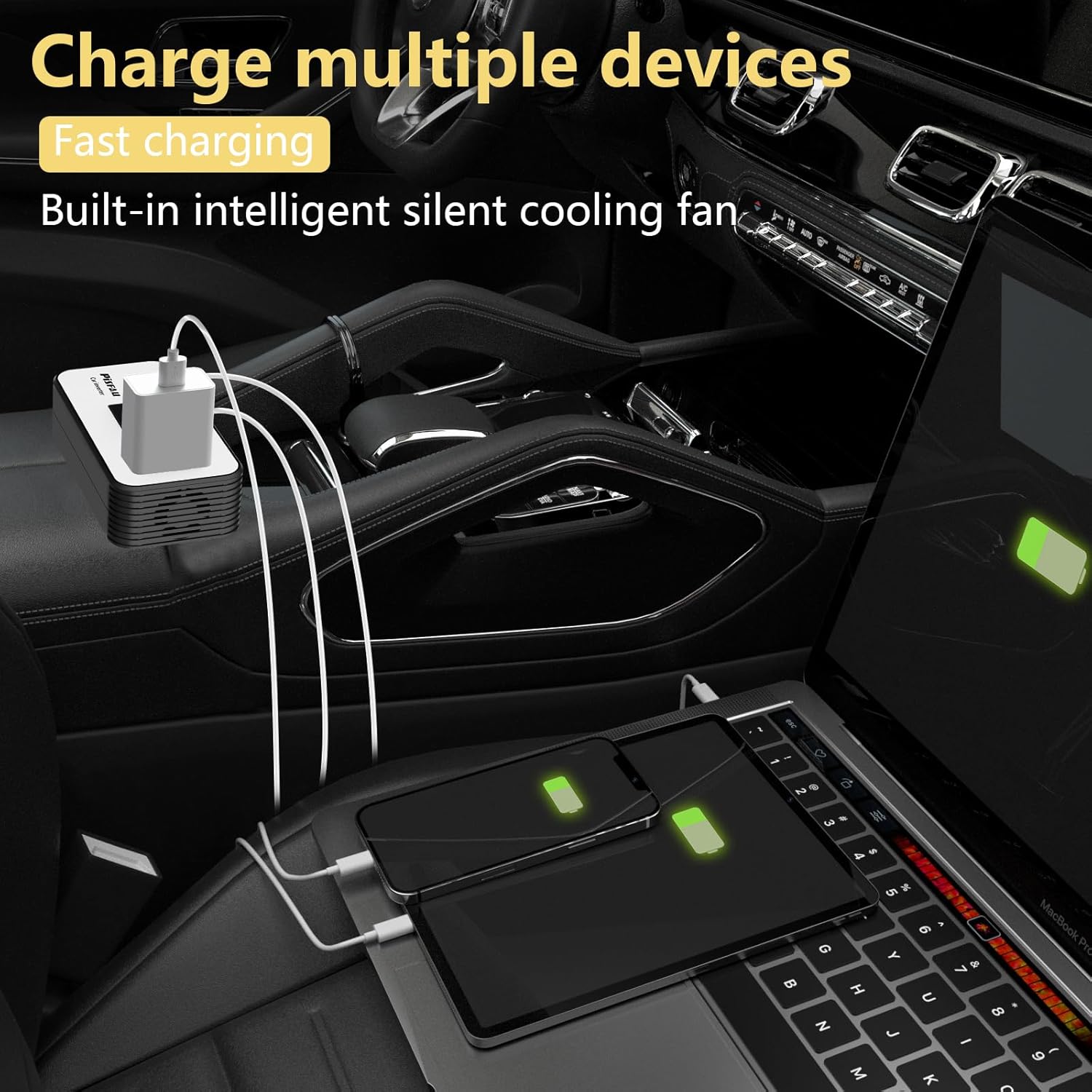 200W Auto Inwerter – DC 12V na 220V AC z USB-C i szybkim ładowaniem-200W-Trend Polska