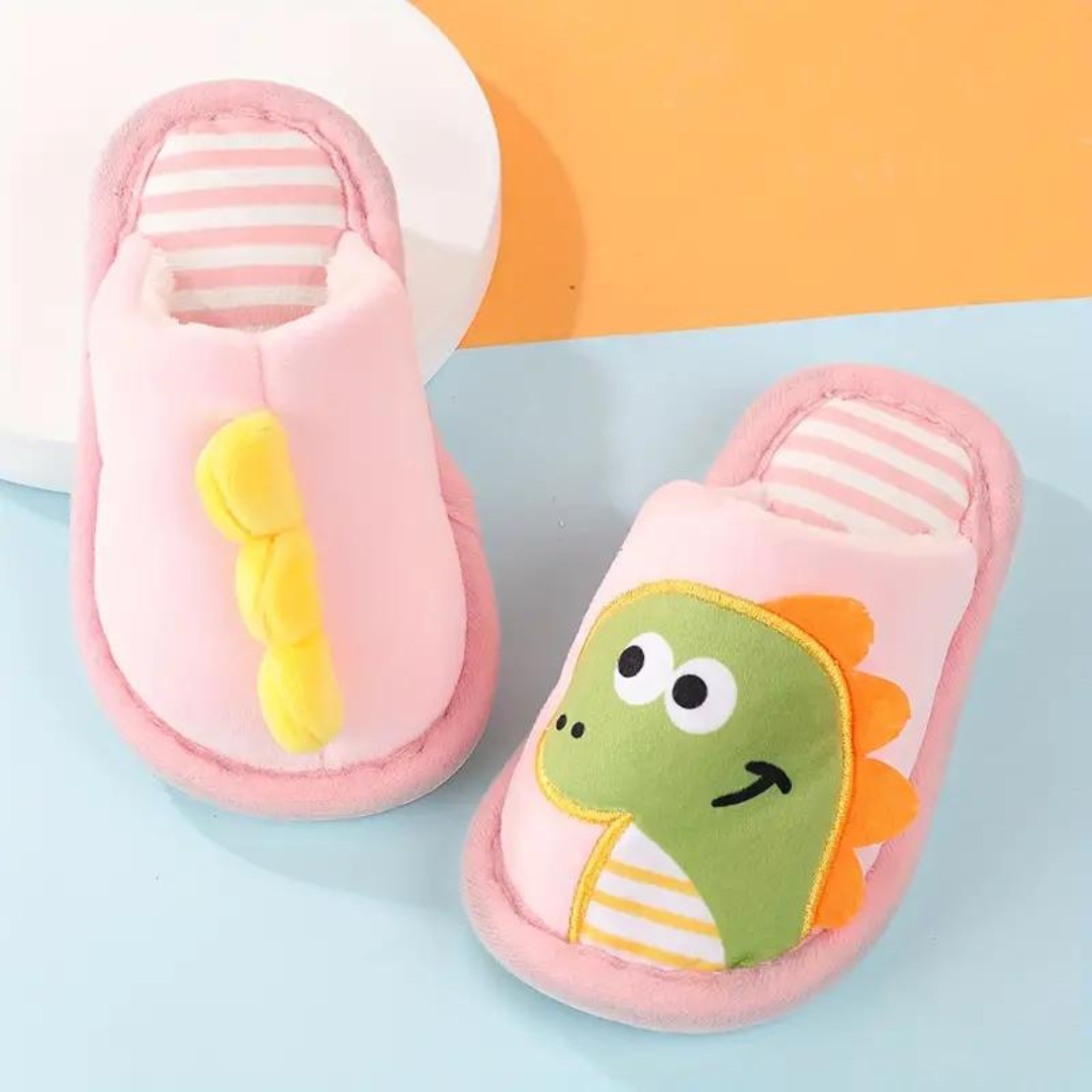 Kapcie dziecięce z dinozaurami – RoarySteps