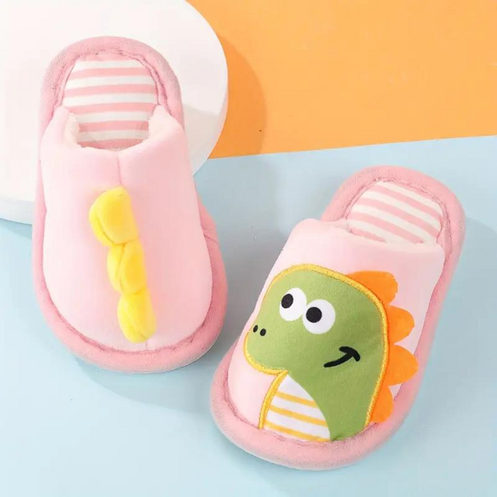 Kapcie dziecięce z dinozaurami – RoarySteps