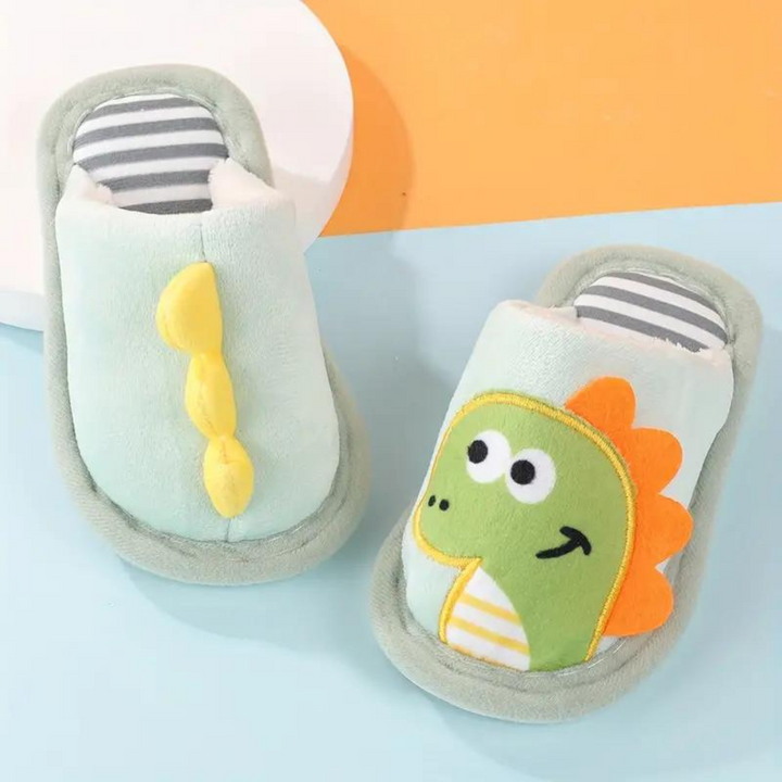 Kapcie dziecięce z dinozaurami – RoarySteps