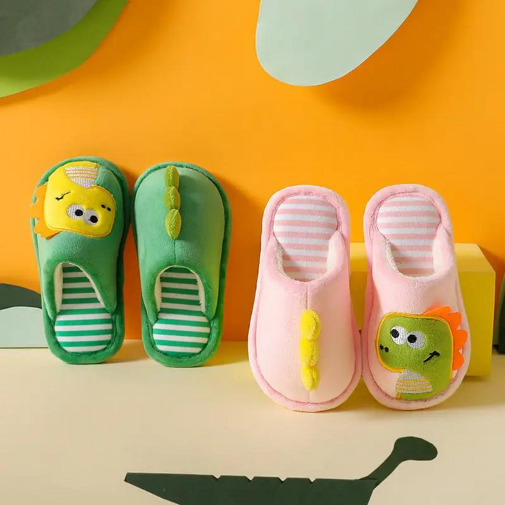 Kapcie dziecięce z dinozaurami – RoarySteps