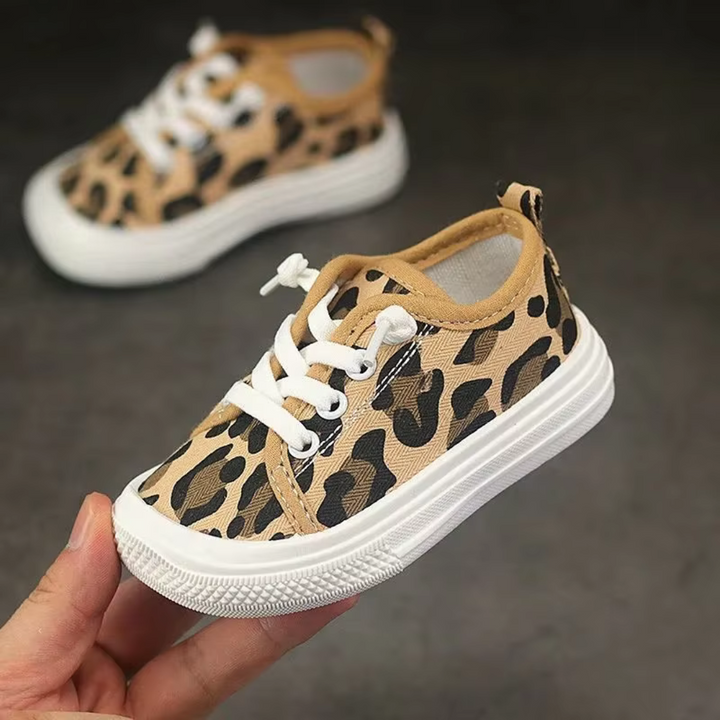 Sneakers dla dzieci z panterkowym wzorem – WildStep