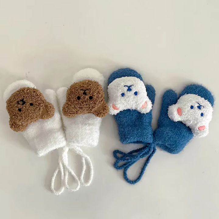 Rękawiczki dla dzieci z misiem – TinyBear Mittens