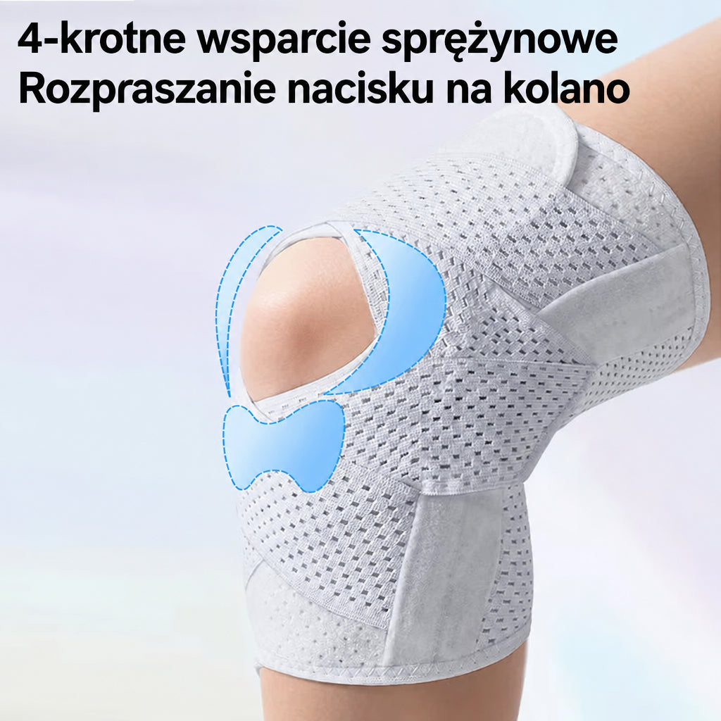 Knee Support Wrap with Adjustable Compression System 5
