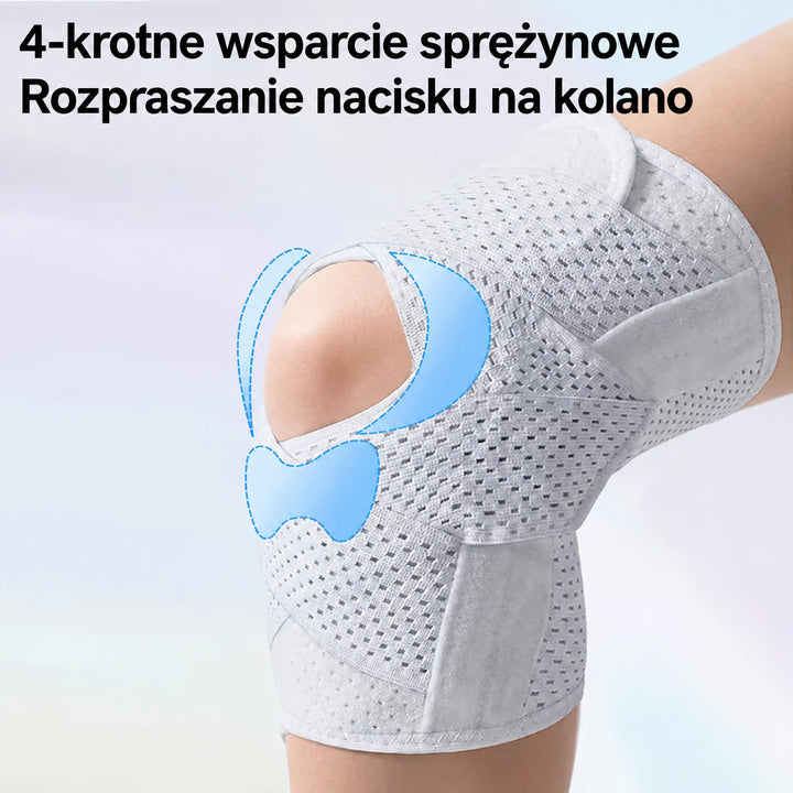 Knee Support Wrap with Adjustable Compression System 5