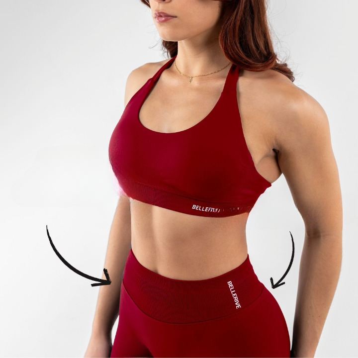3-częściowy zestaw sportowy Push-Up - Ilana |Natychmiastowe podniesienie! dla idealnego dopasowania-Trend Polska