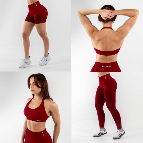3-częściowy zestaw sportowy Push-Up - Ilana |Natychmiastowe podniesienie! dla idealnego dopasowania-Trend Polska