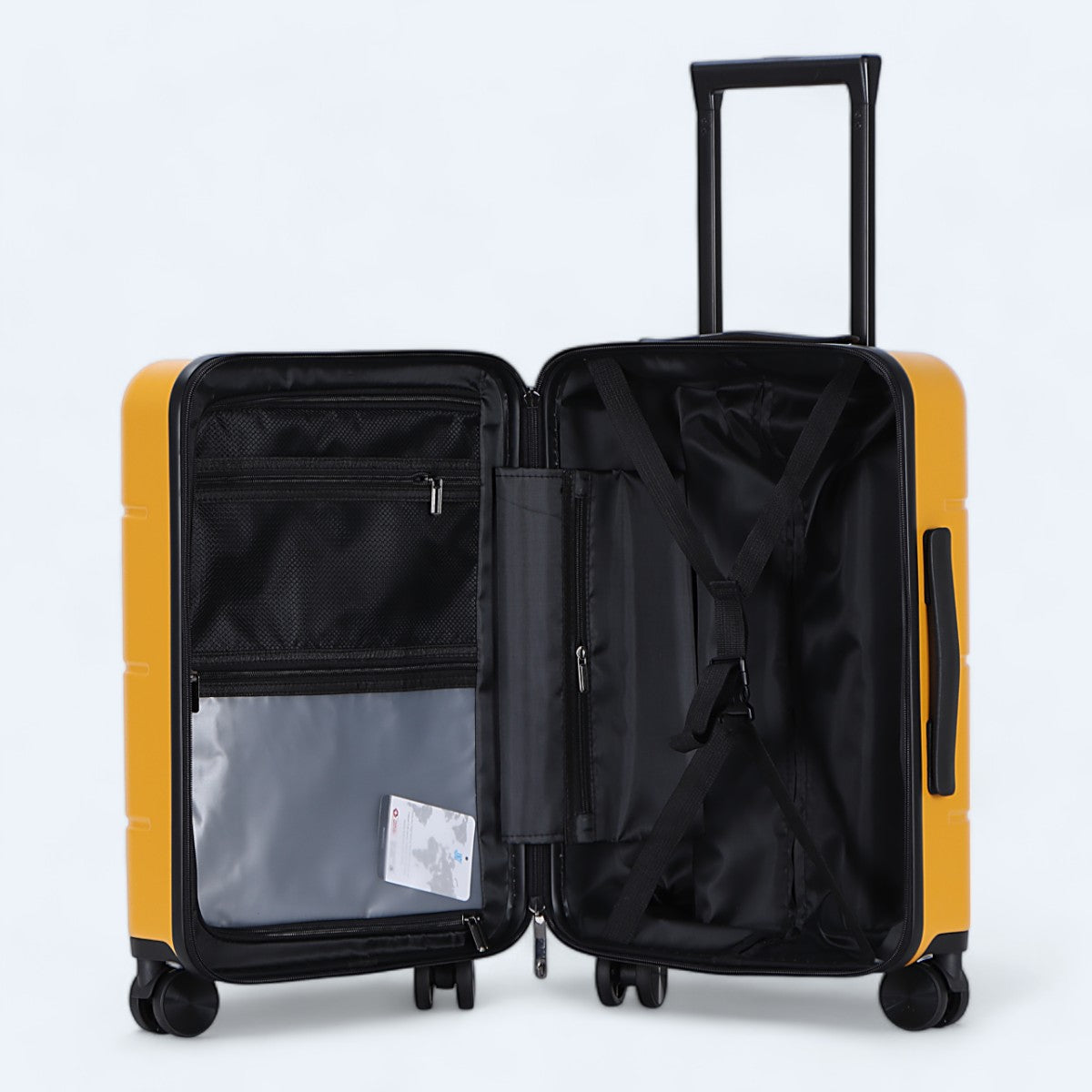 3-częściowy zestaw walizek twardych – Atlas Explorer-Czarny-S (38 L)-Trend Polska
