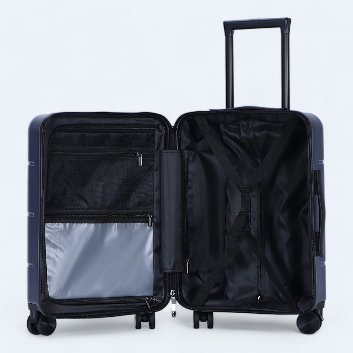 3-częściowy zestaw walizek twardych – Atlas Explorer-Czarny-S (38 L)-Trend Polska