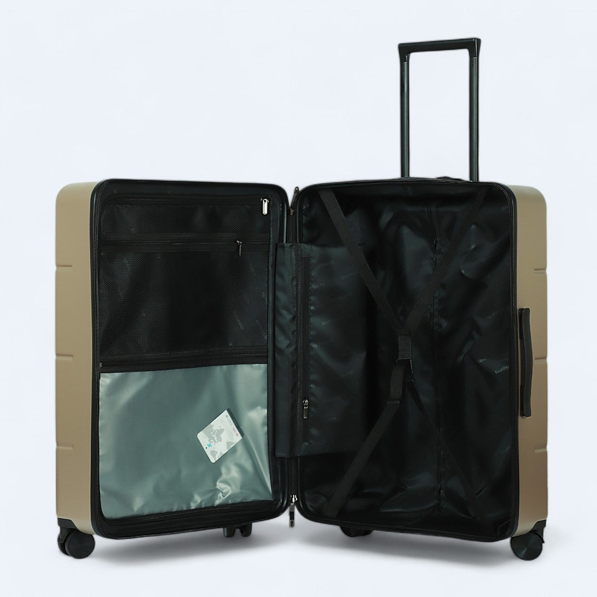 3-częściowy zestaw walizek twardych – Atlas Explorer-Czarny-S (38 L)-Trend Polska