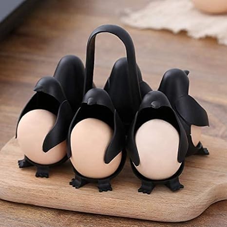 3-w-1 Gotownik do jajek z urokliwym designem - EggPenguin-Trend Polska
