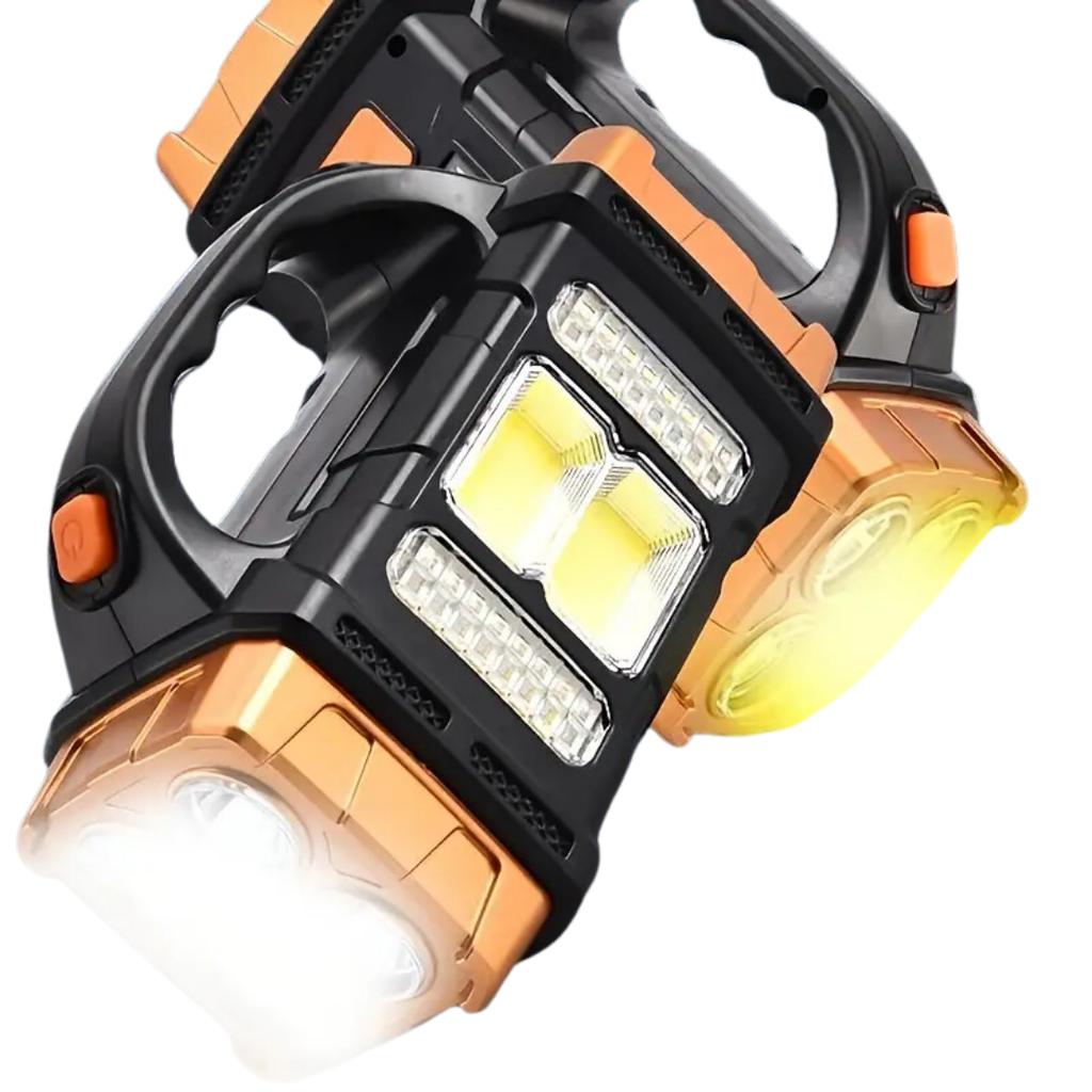3-w-1 Latarka - SolarBeam-Żółty-Trend Polska
