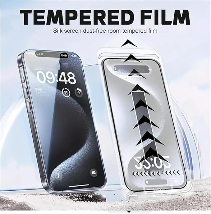 3-w-1 ochronna folia na ekran iPhone – iShield Prywatność-iPhone 16-Trend Polska