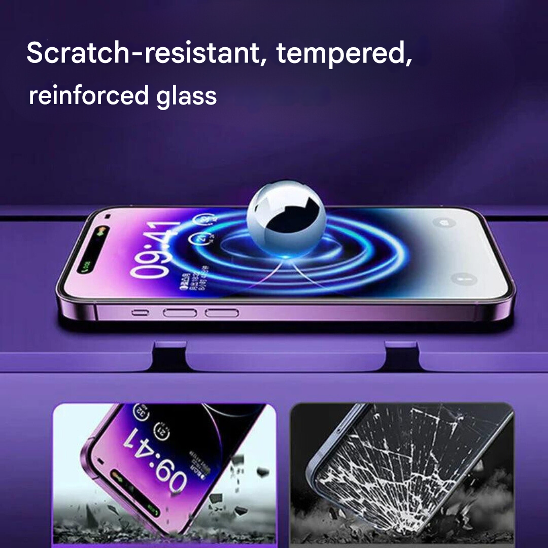 3-w-1 ochronna folia na ekran iPhone – iShield Prywatność-iPhone 16-Trend Polska
