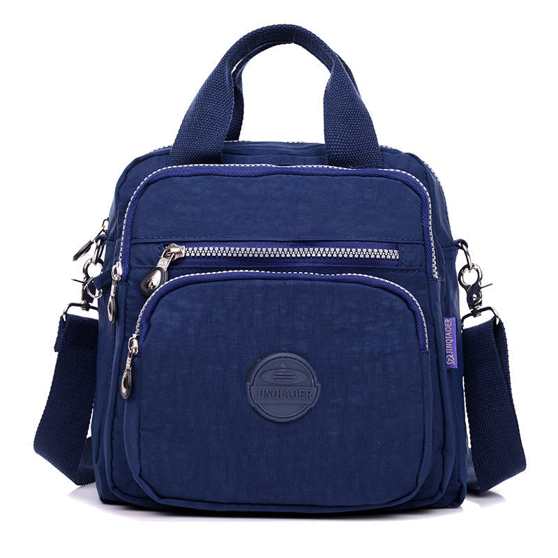 3-w-1 Wodoodporna Wielofunkcyjna Trendy Torba na Ramię - FlexiBag-Ciemnoniebieski-Trend Polska