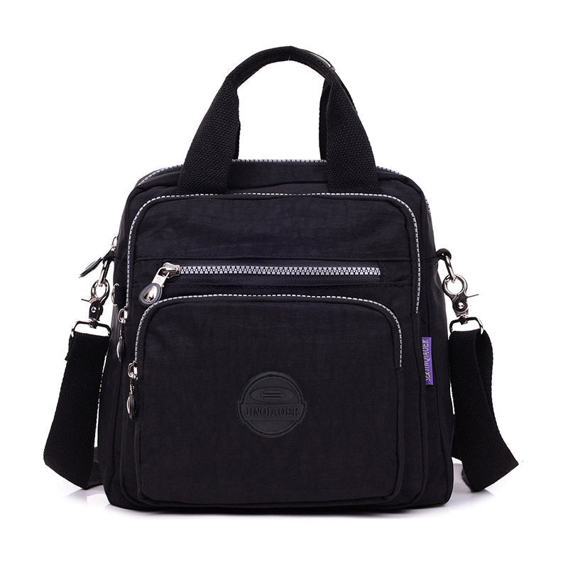 3-w-1 Wodoodporna Wielofunkcyjna Trendy Torba na Ramię - FlexiBag-czarny-Trend Polska