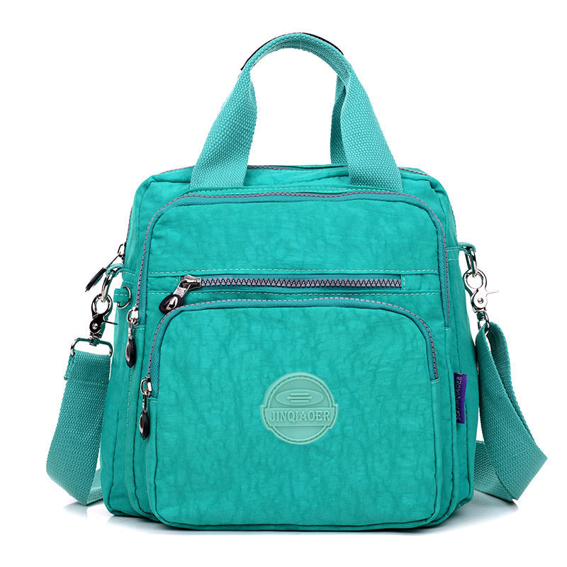3-w-1 Wodoodporna Wielofunkcyjna Trendy Torba na Ramię - FlexiBag-Niebieski Zielony-Trend Polska