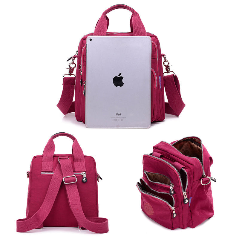 3-w-1 Wodoodporna Wielofunkcyjna Trendy Torba na Ramię - FlexiBag-Fioletowy-Trend Polska