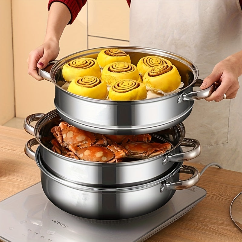 3-warstwowy Parowar - NutriSteam-Trend Polska