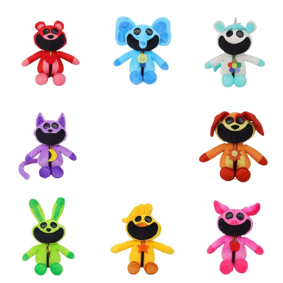 30 cm Uśmiechnięte Zwierzątka Przytulanki - CuddlePals-8-Pack-Trend Polska