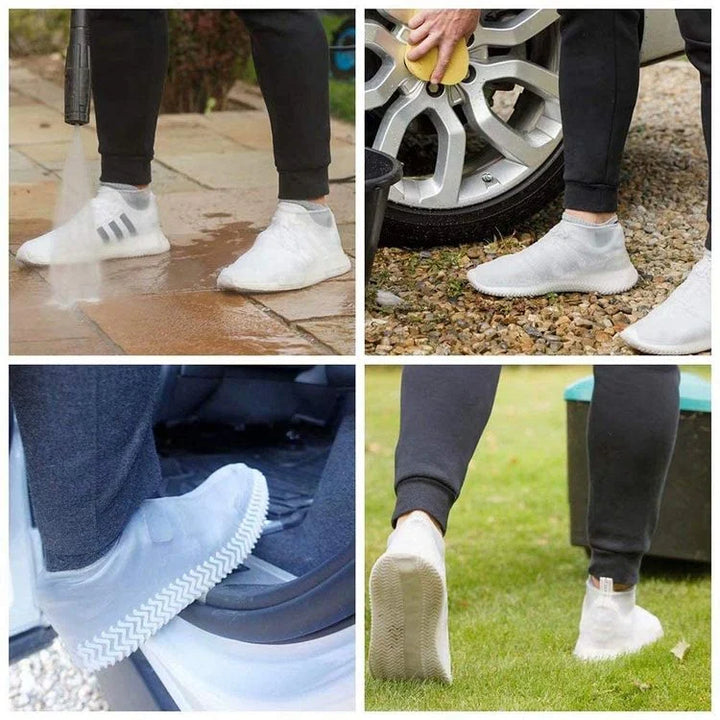 Wodoodporne pokrowce na buty na deszcz i outdoor – DryStep (1+1 GRATIS)