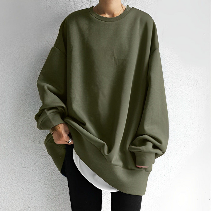 Damski oversize sweter z strukturą – Anneliesae