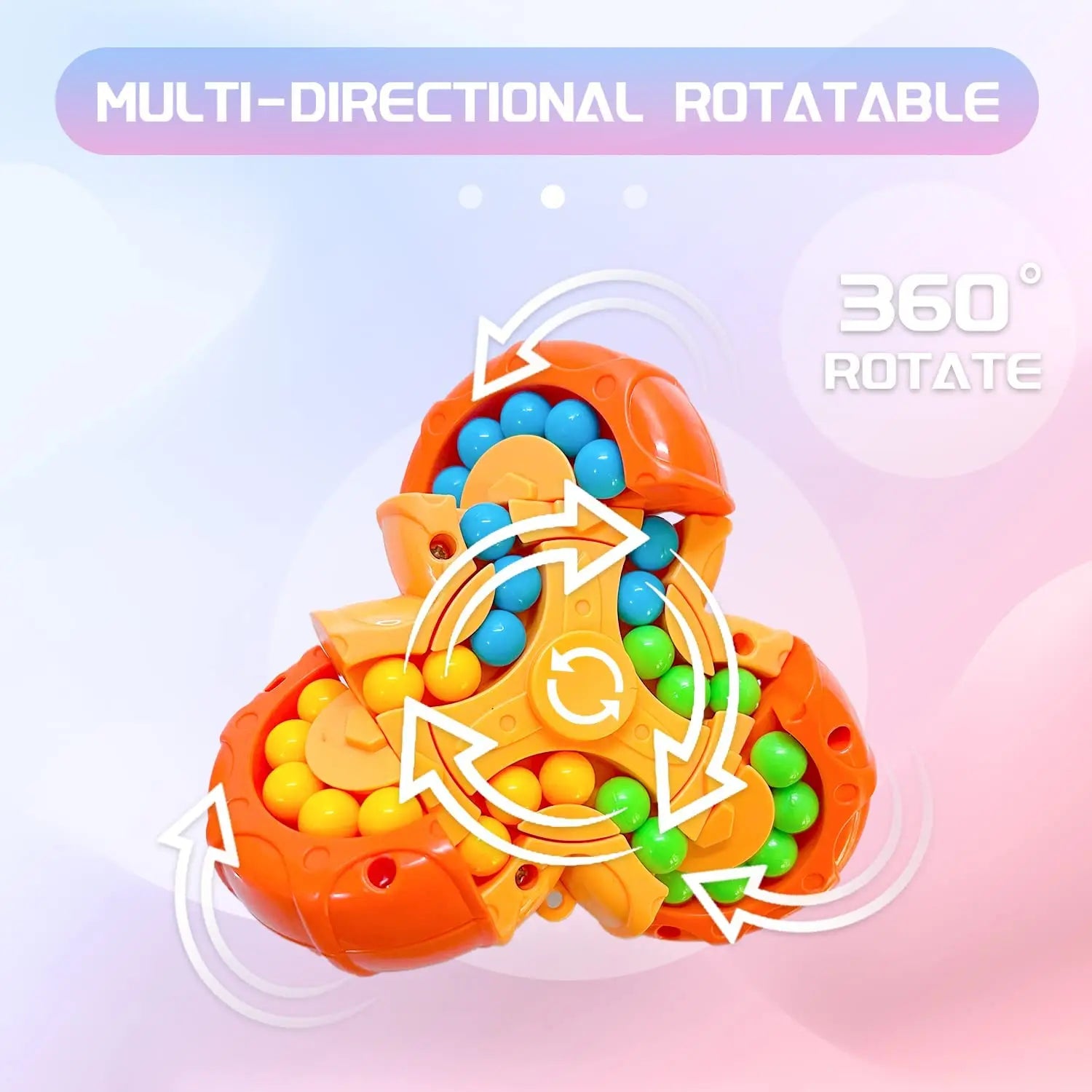 360° Fidget Spinner - FocusSpin-Różowy-Trend Polska